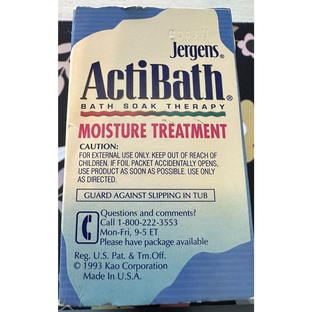 Jergens ActiBath Moisture Treatment Blue Oasis - 5 Tablets‎